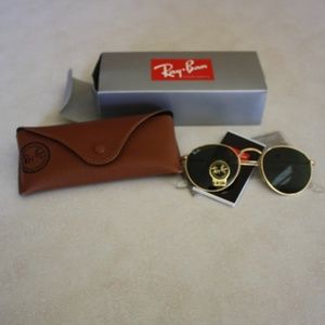 Ray-Ban Sunglasses Round Metal G15 Green Classic